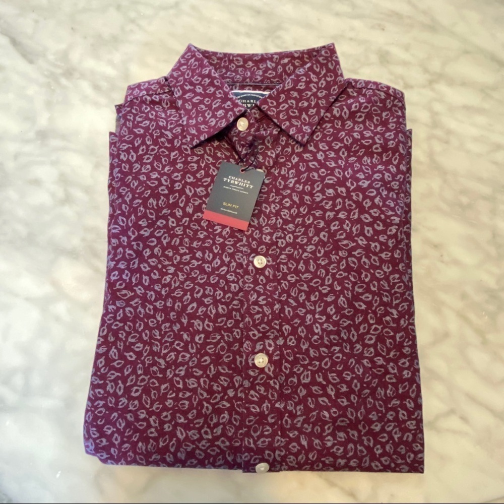 NWT Charles Tyrwhitt Button Down
